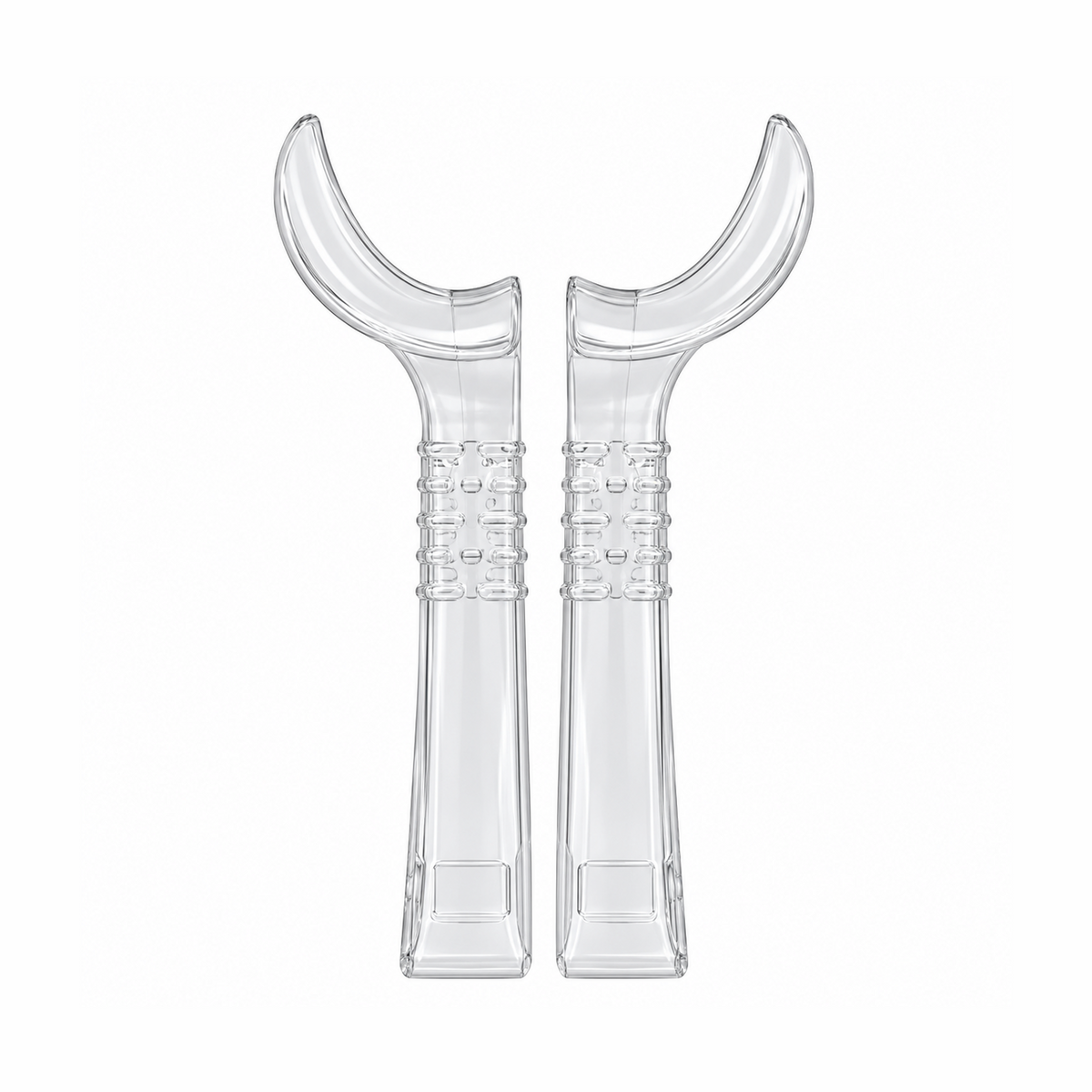 Half-Size Cheek Retractors for Dental Photography — Compact Lip Retractor Pair for Narrow Arches