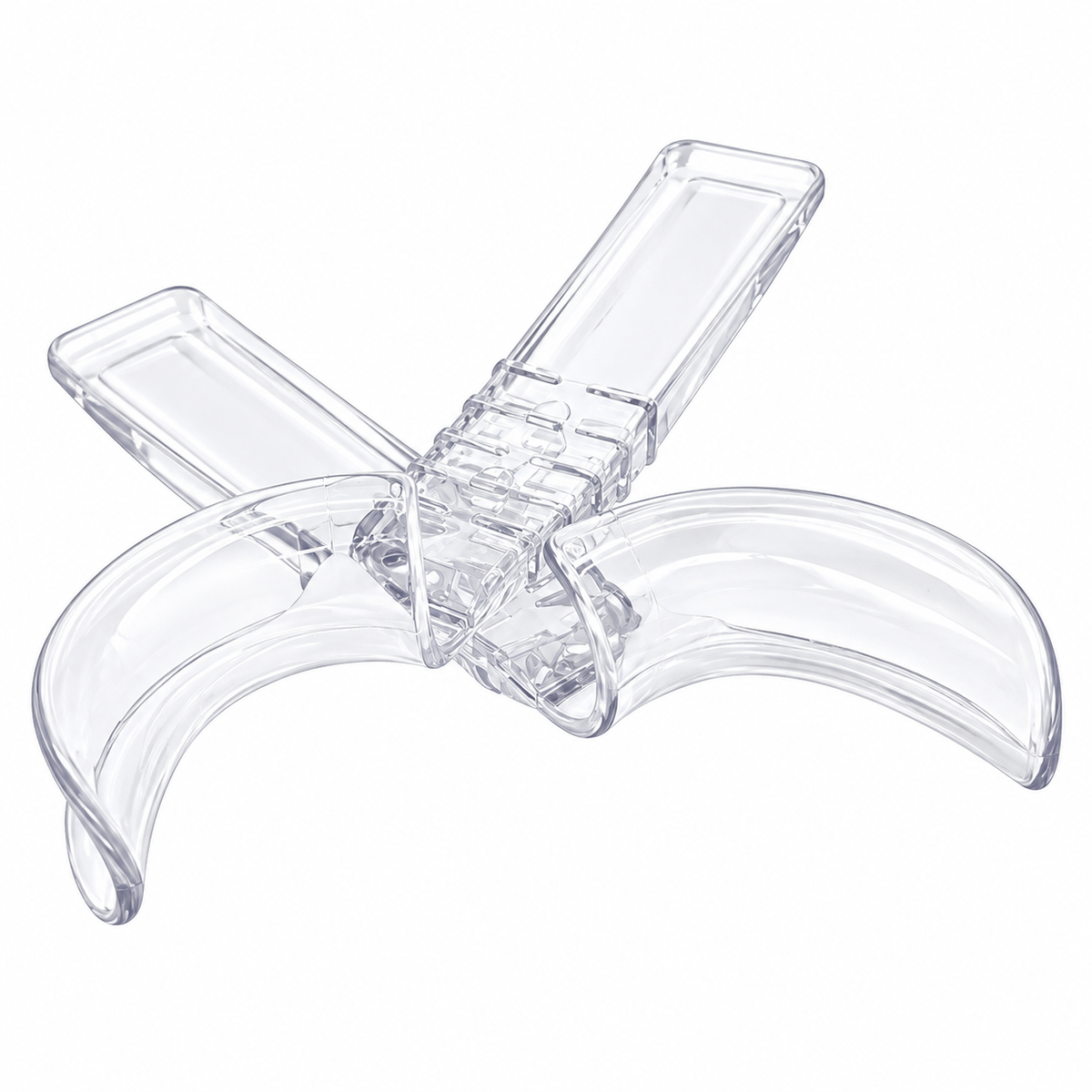 Half-Size Cheek Retractors for Dental Photography — Compact Lip Retractor Pair for Narrow Arches