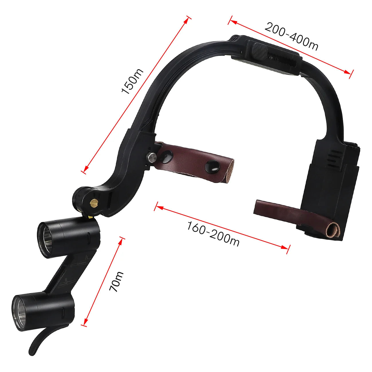 Premium Dental Binoculars 6X with LED