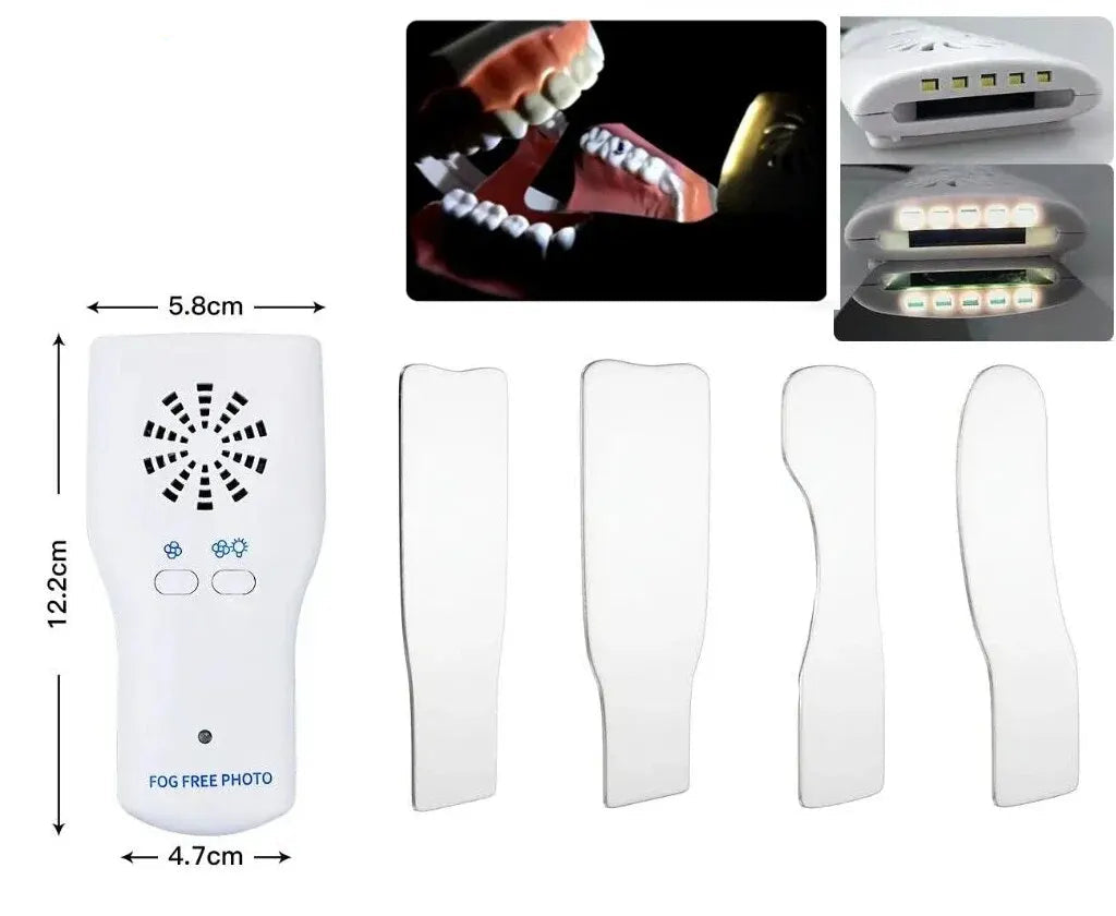 Anti-Fog Mirror for Dental Photography