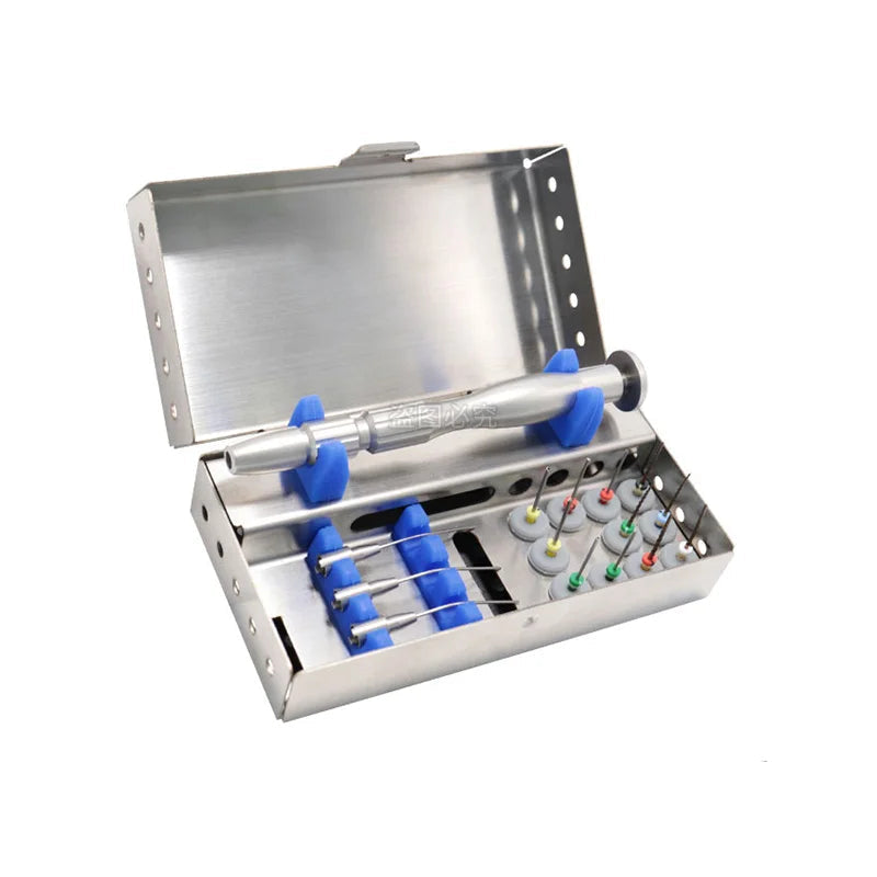 Dental Endodontic Endo File Removal System Kit - Broken File Removal Instrument Set for Root Canal Treatment