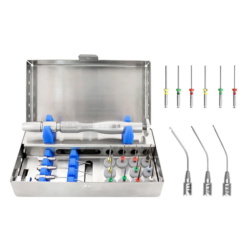 Dental Endodontic Endo File Removal System Kit - Broken File Removal Instrument Set for Root Canal Treatment