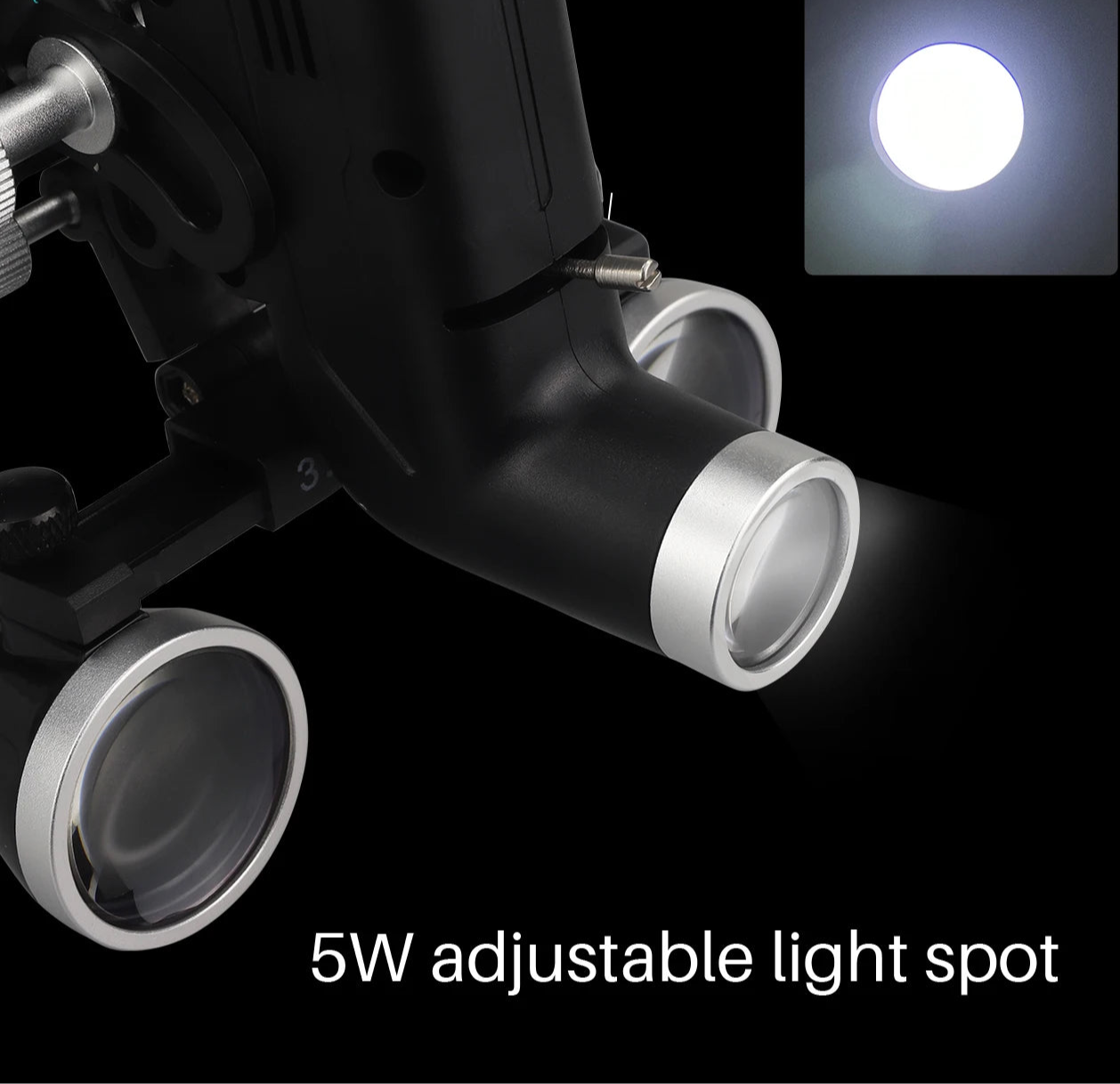 Premium Dental Loupes with Wireless Headlight