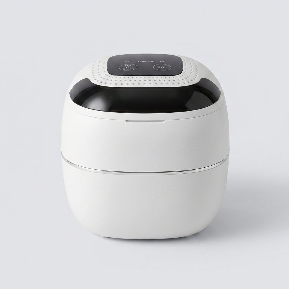 Ultrasonic Cleaner with UV Sterilizer & Dryer 3-in-1