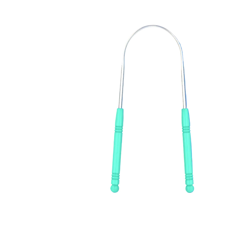 Premium U-Shaped Tongue Scrapers - Stainless Steel & Copper