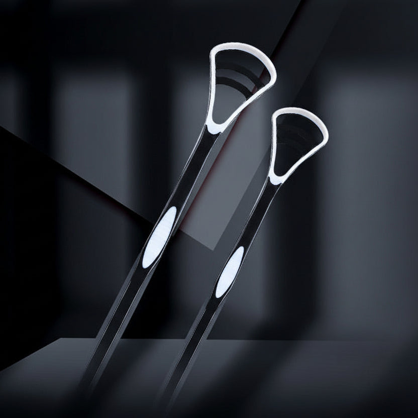 Dual‑Action Oral Tongue Scraper