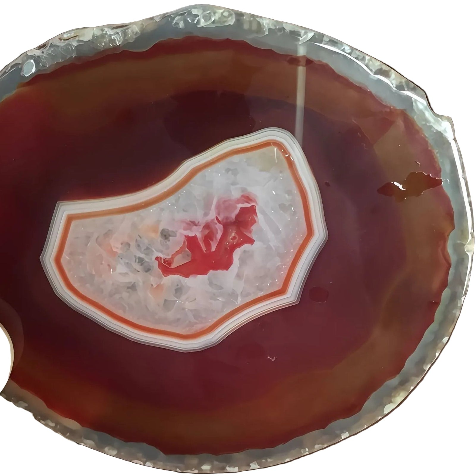 Agate Slab Dental Mixing Palette