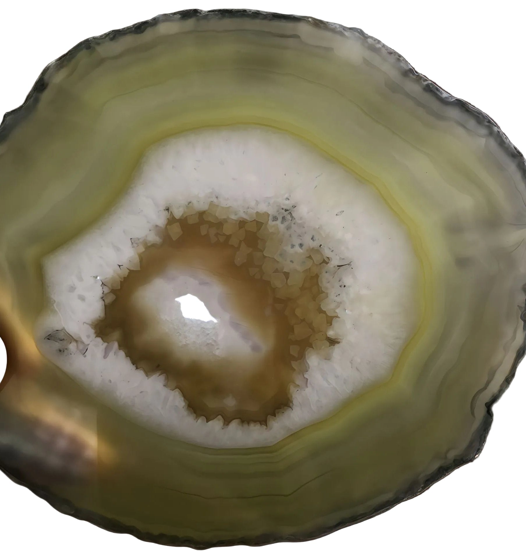 Agate Slab Dental Mixing Palette