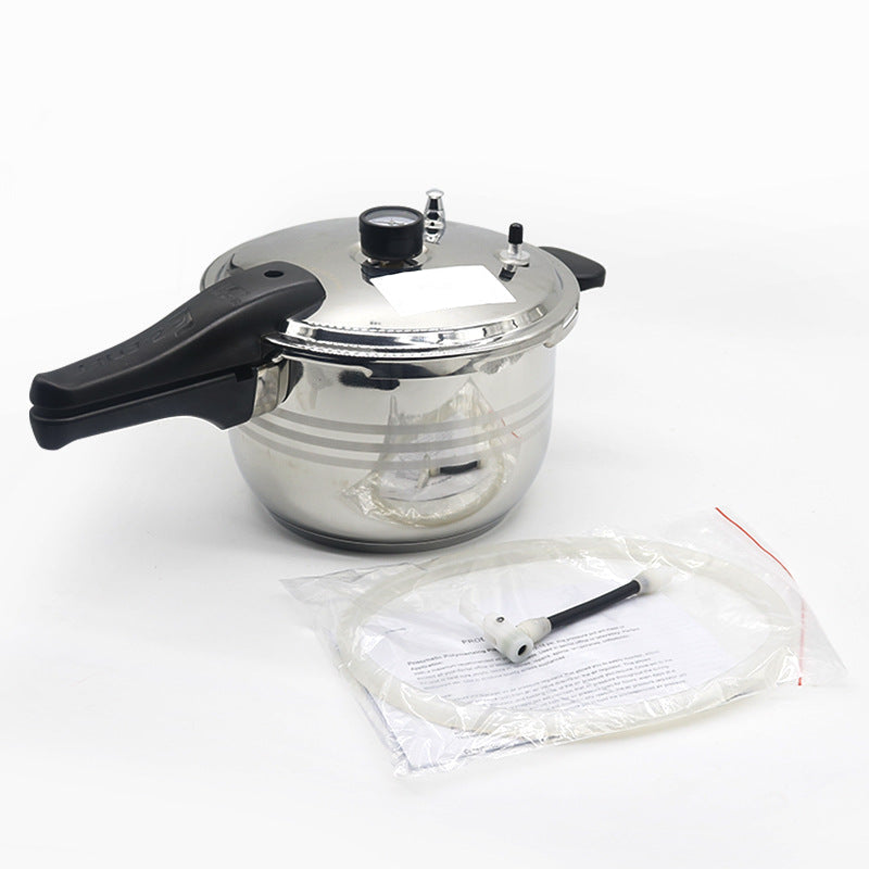Dental Laboratory Pressure Curing Pot (5-Liter Stainless Steel)