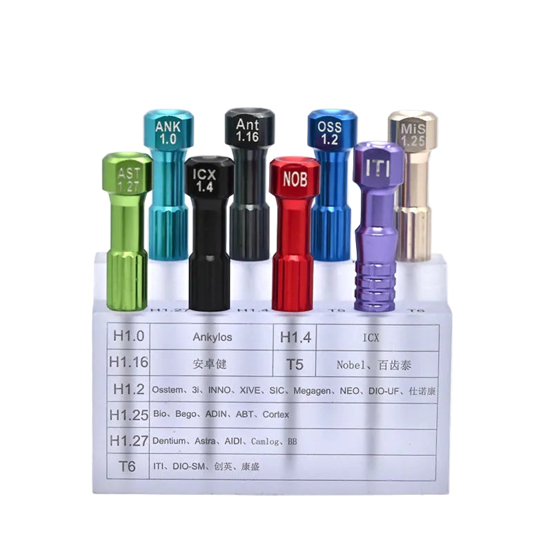 Laboratory Dental Implant Screwdriver Kit