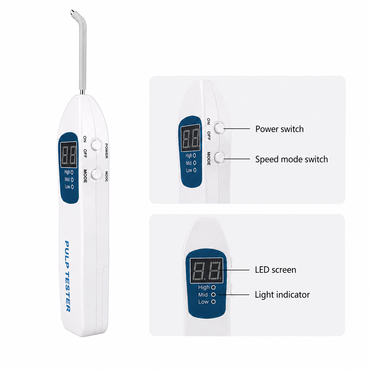 HYG-RC86 Digital Dental Pulp Vitality Tester