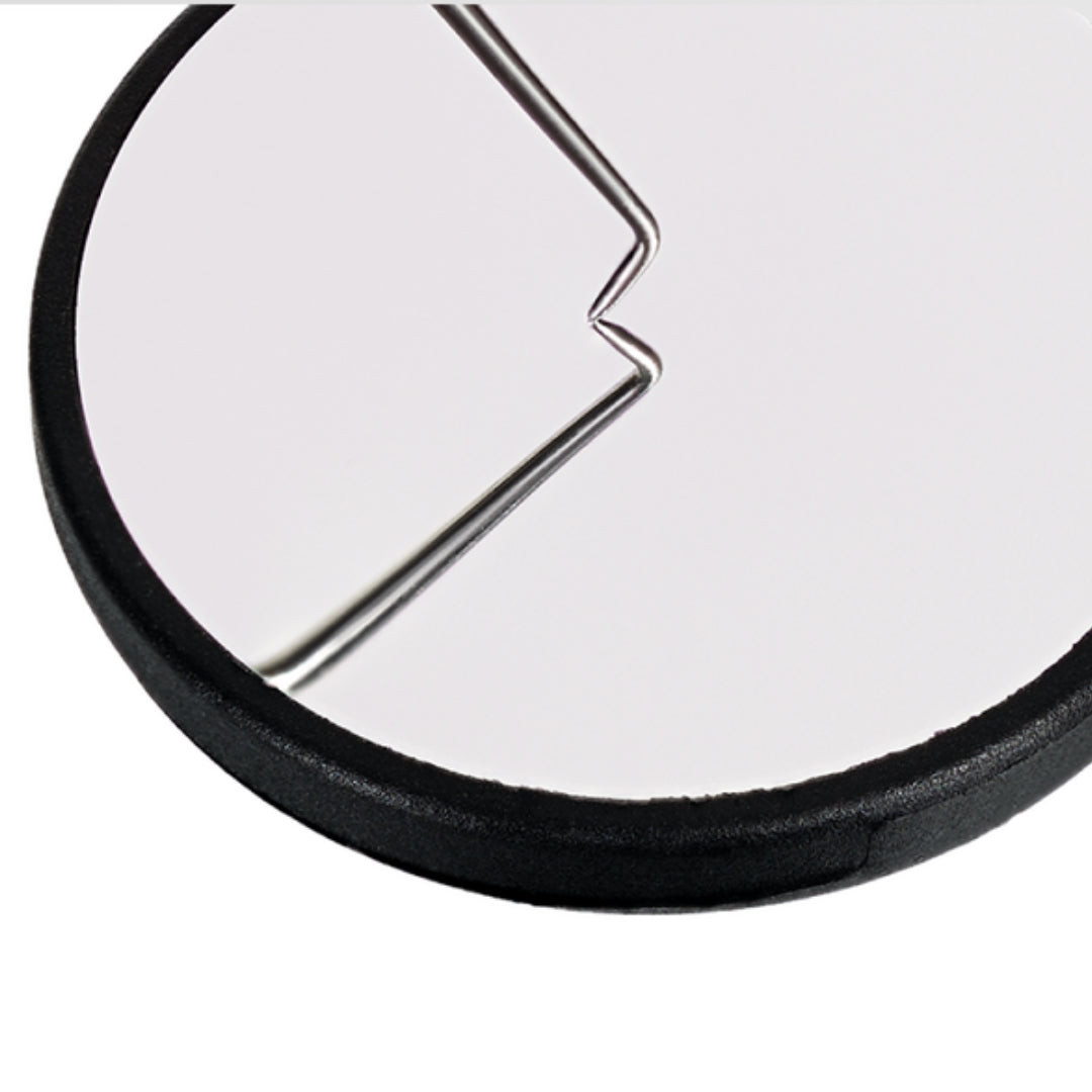 UltraClear Replacement Dental Mirrors Black Line 5-Pack (24 mm)