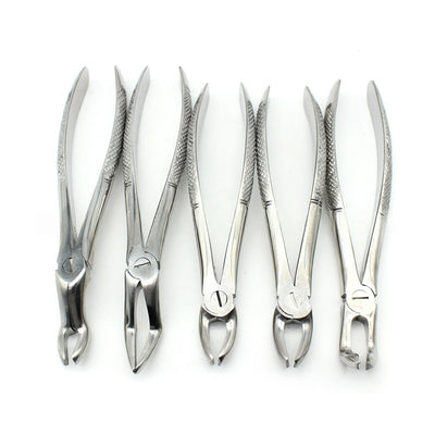 10-Piece Dental Extraction Forceps Kit
