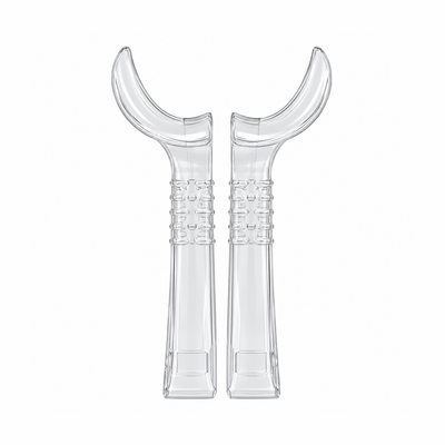 Half-Size Cheek Retractors for Dental Photography — Compact Lip Retractor Pair for Narrow Arches