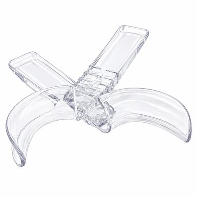 Half-Size Cheek Retractors for Dental Photography — Compact Lip Retractor Pair for Narrow Arches