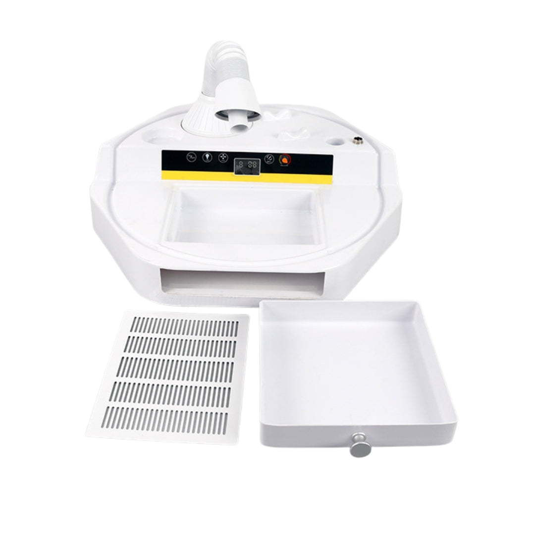 Dust-Free Polishing Station with Built-In Micromotor and Suction