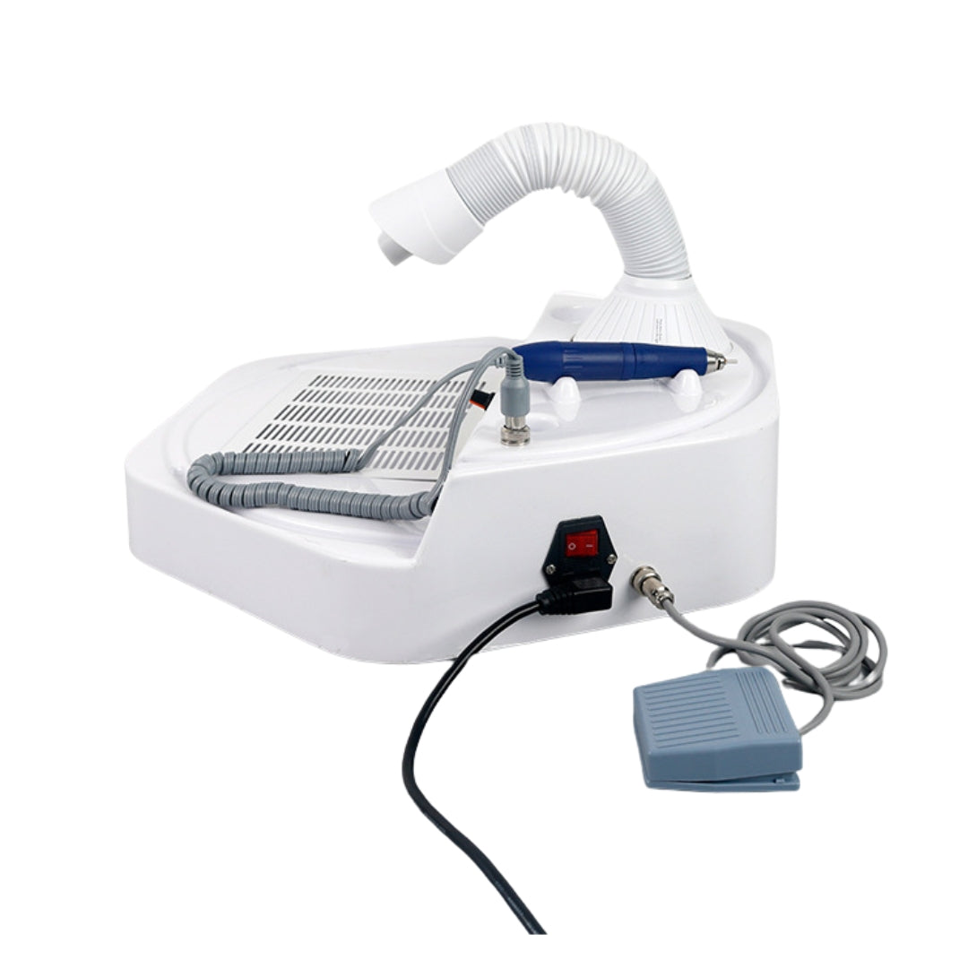 Dust-Free Polishing Station with Built-In Micromotor and Suction