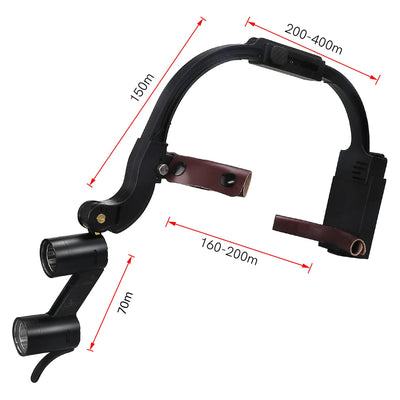 Premium Dental Binoculars 6X with LED