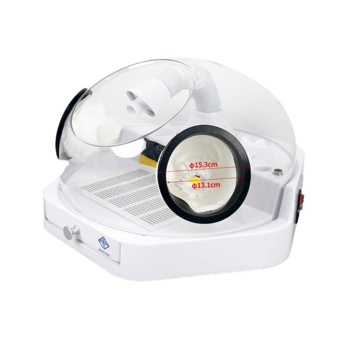 Dust-Free Polishing Station with Built-In Micromotor and Suction