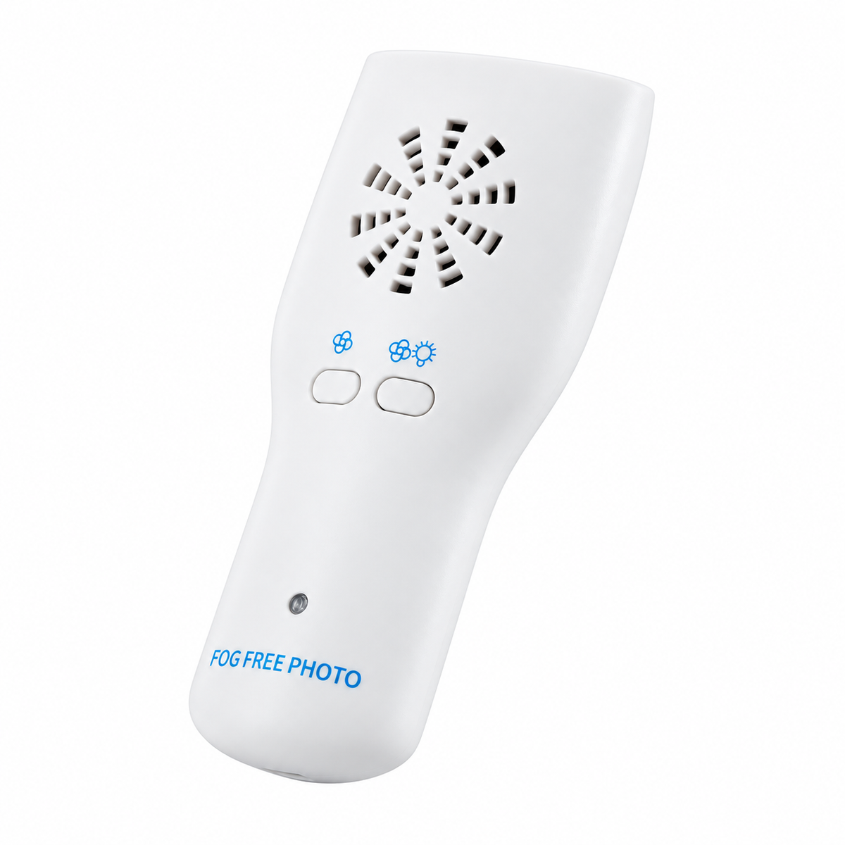 Anti-Fog Dental Photography Mirror with Electric Fan — Clears Fog in 5 Seconds, LED Light, 4 Interchangeable Mirrors