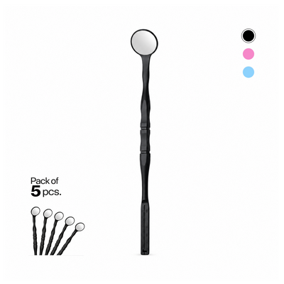 UltraClear Air HD Dental Mirror 24 mm Endo Line — Front-Surface, 98% Reflectivity, No Double Reflection