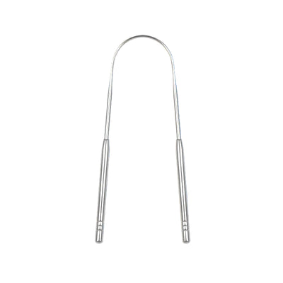 Premium U-Shaped Tongue Scrapers - Stainless Steel & Copper
