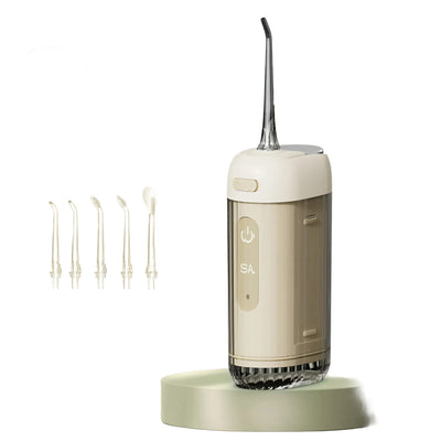 Portable Electric Oral Irrigator – Telescopic Water Flosser for Travel & Home