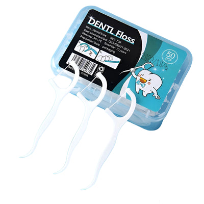 Dental Floss Picks – 50 Count