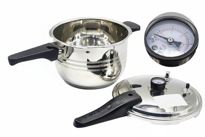 Dental Laboratory Pressure Curing Pot (5-Liter Stainless Steel)