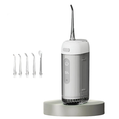 Portable Electric Oral Irrigator – Telescopic Water Flosser for Travel & Home