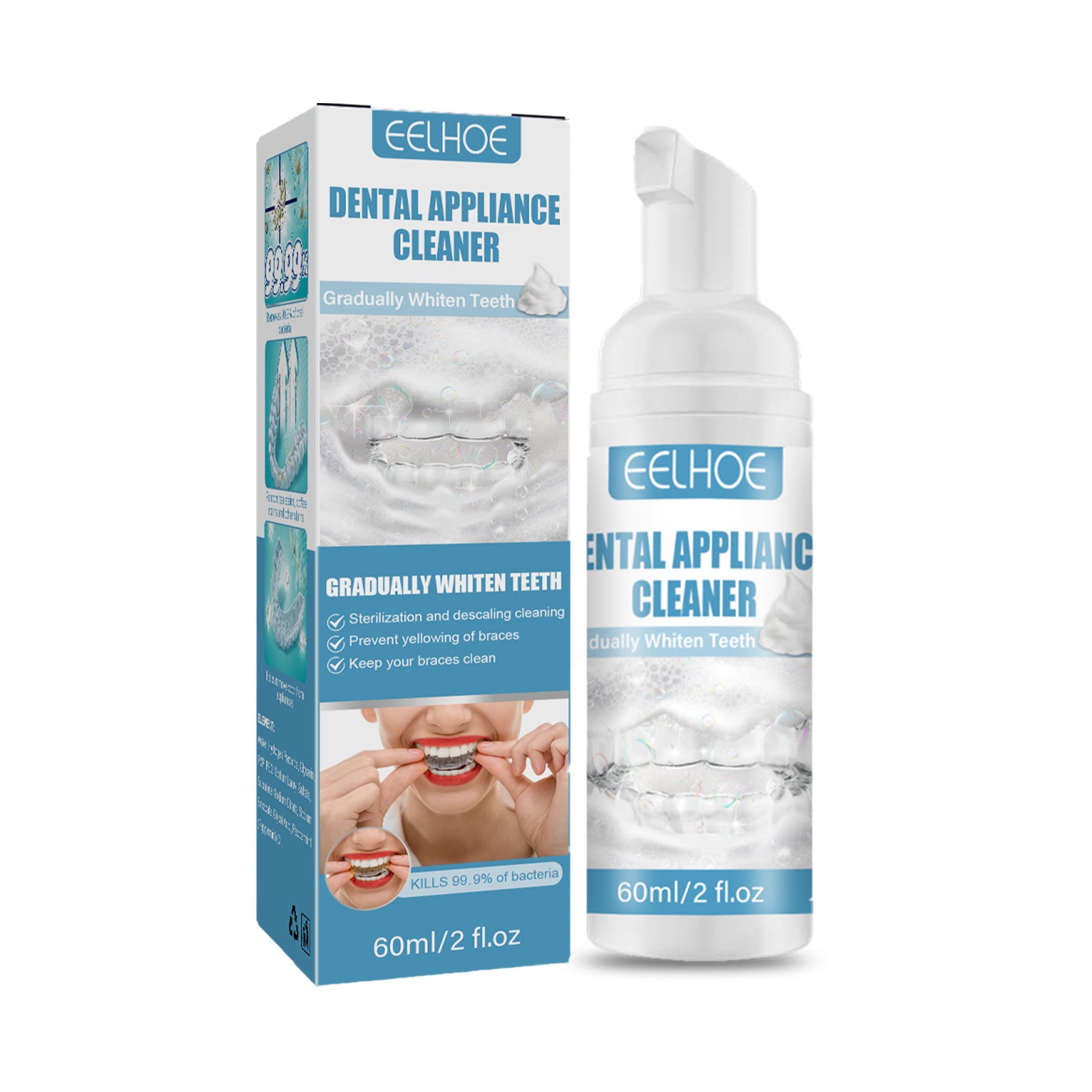Aligner & Retainer Cleaning Foam — 60ml