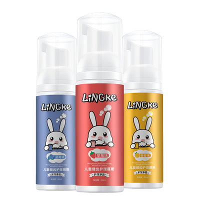 Lingke Kids Toothpaste Mousse, 3 pack