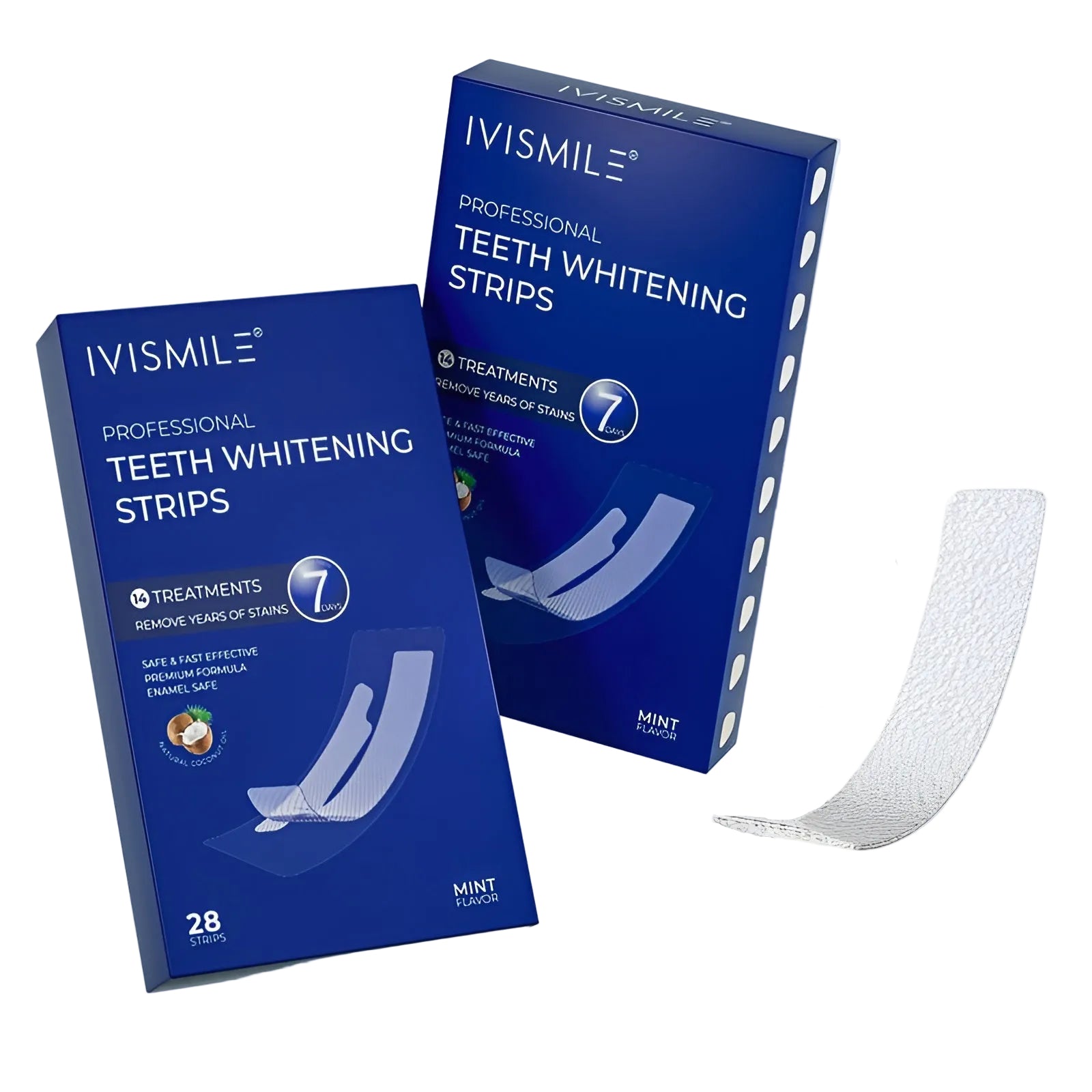 IVISMILE Professional Teeth Whitening Strips, 2pcs