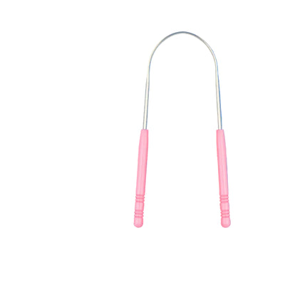 Premium U-Shaped Tongue Scrapers - Stainless Steel & Copper