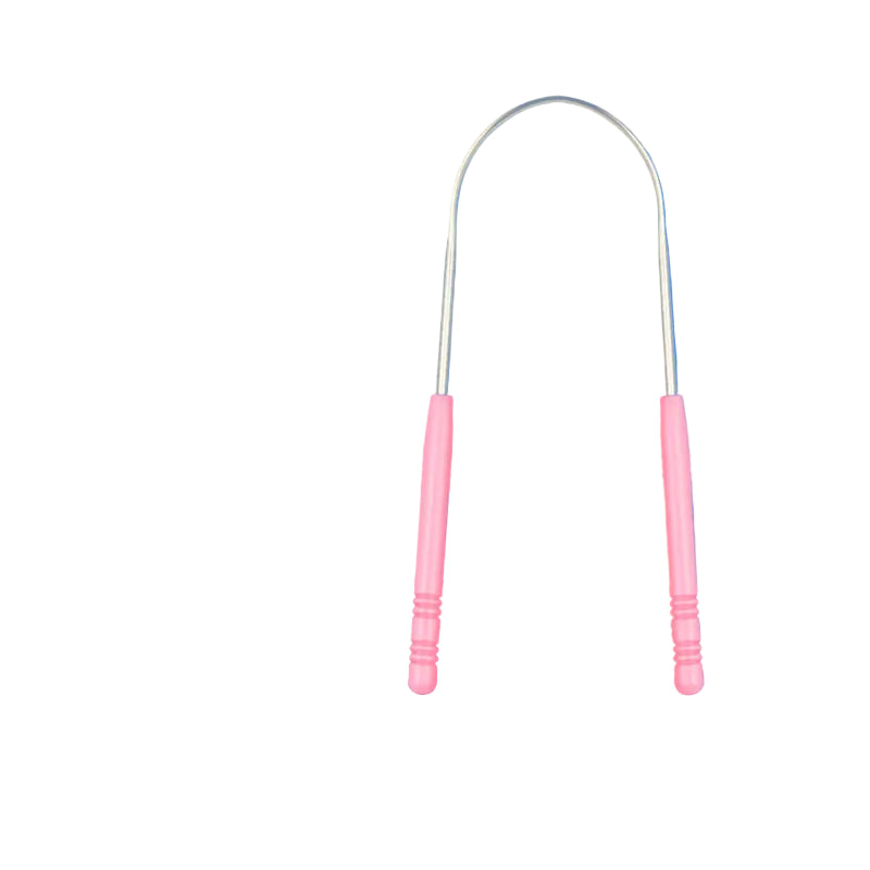 Premium U-Shaped Tongue Scrapers - Stainless Steel & Copper