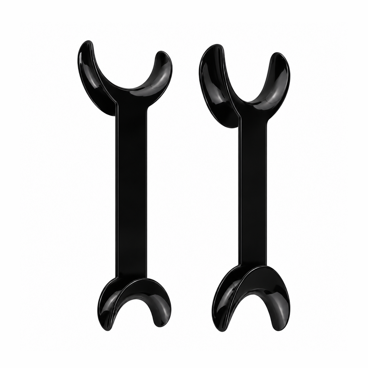 Intraoral Retractor Set for Dental Photography — 4 Types in Large Size, T-Shape and C-Shape, Autoclavable