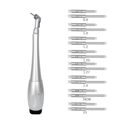Dental Implant Prosthetic and Screw Removal Kit — 16 Drivers, 10-70 N·cm Ratchet, Contra-Angle Wrench with Adjustable Head