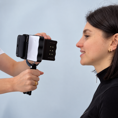 Ultra Light for Smartphone Dental Photography — 100 W, 128 LED Beads, 5500 K Daylight, 219 g