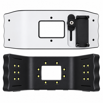 Ultra Light for Smartphone Dental Photography — 100 W, 128 LED Beads, 5500 K Daylight, 219 g