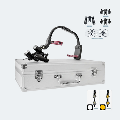 Premium Dental Binoculars 6X with LED