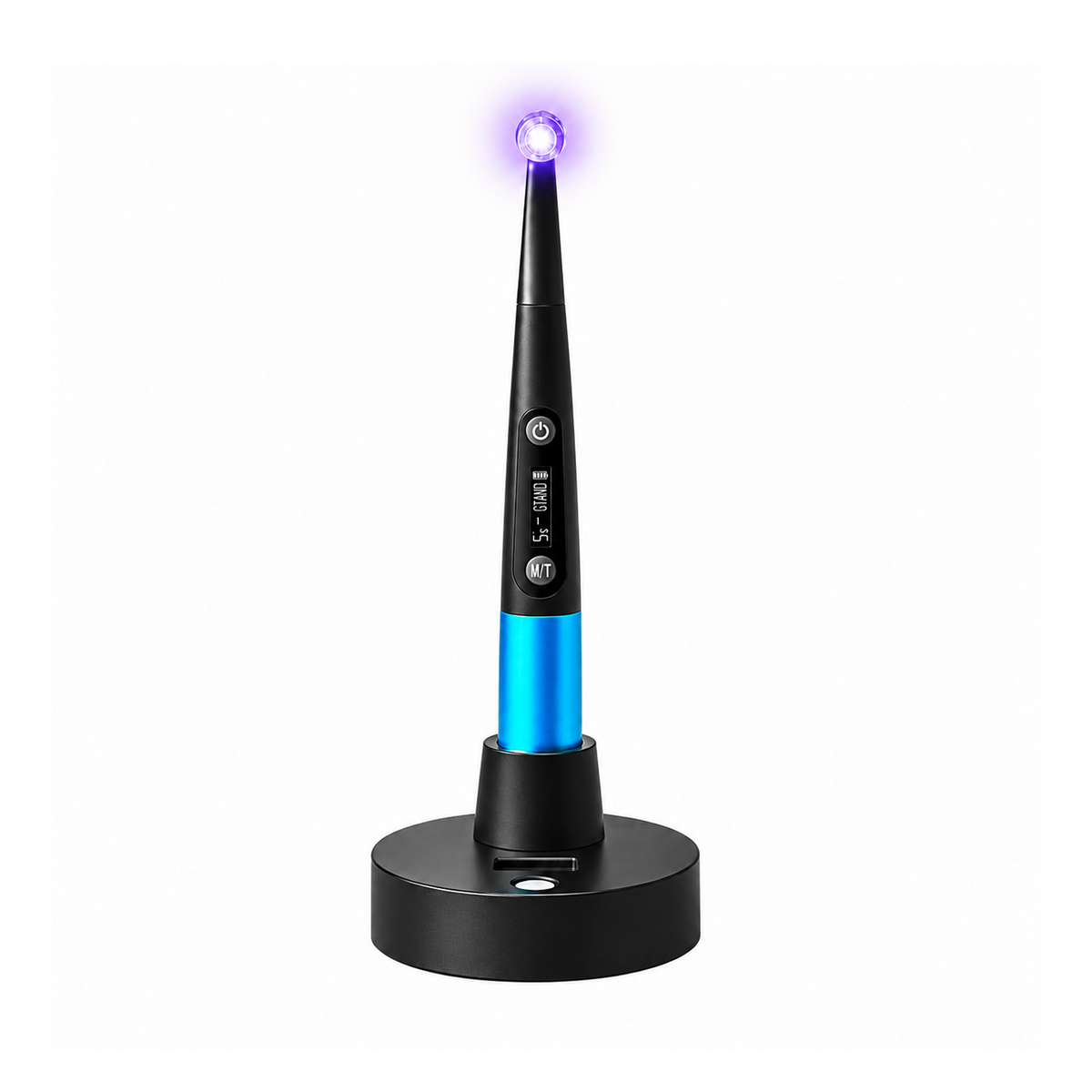 i-Light Pro kabellose Polymerisationslampe — integriertes Leistungsmessgerät, magnetische Linsen und Kariesdetektionsmodus