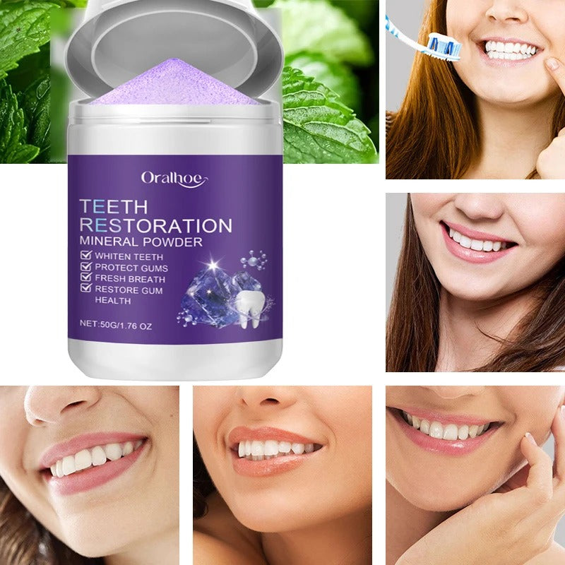 New Formula! Mineral Natural Powder 3D Whitening Effect