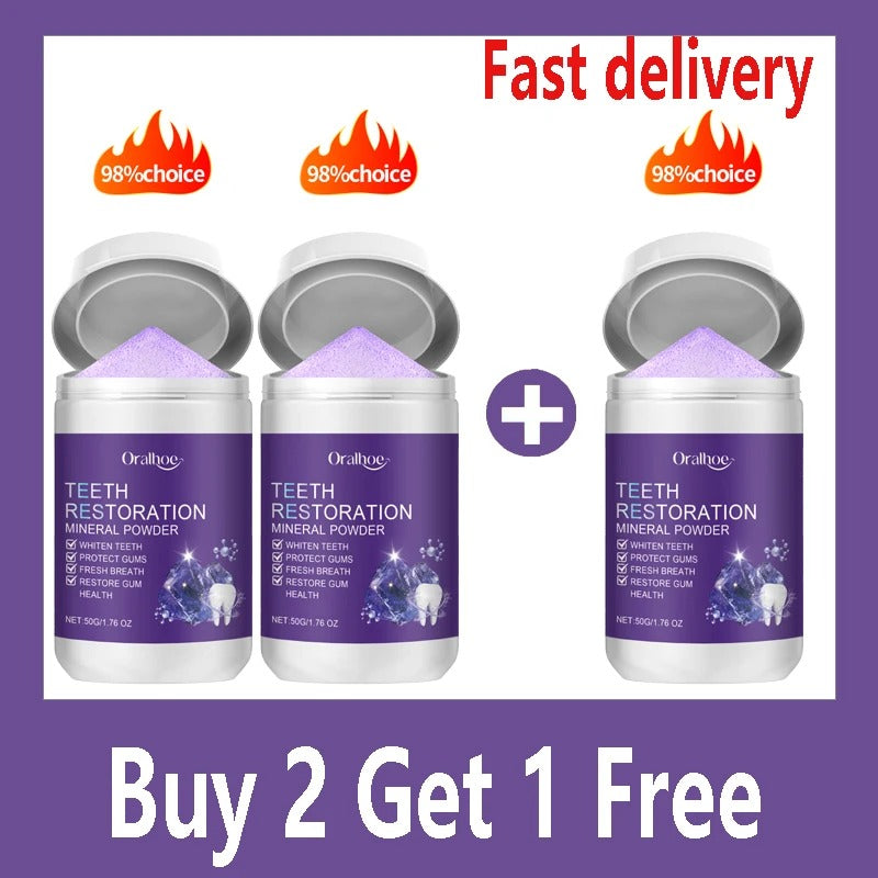 New Formula! Mineral Natural Powder 3D Whitening Effect